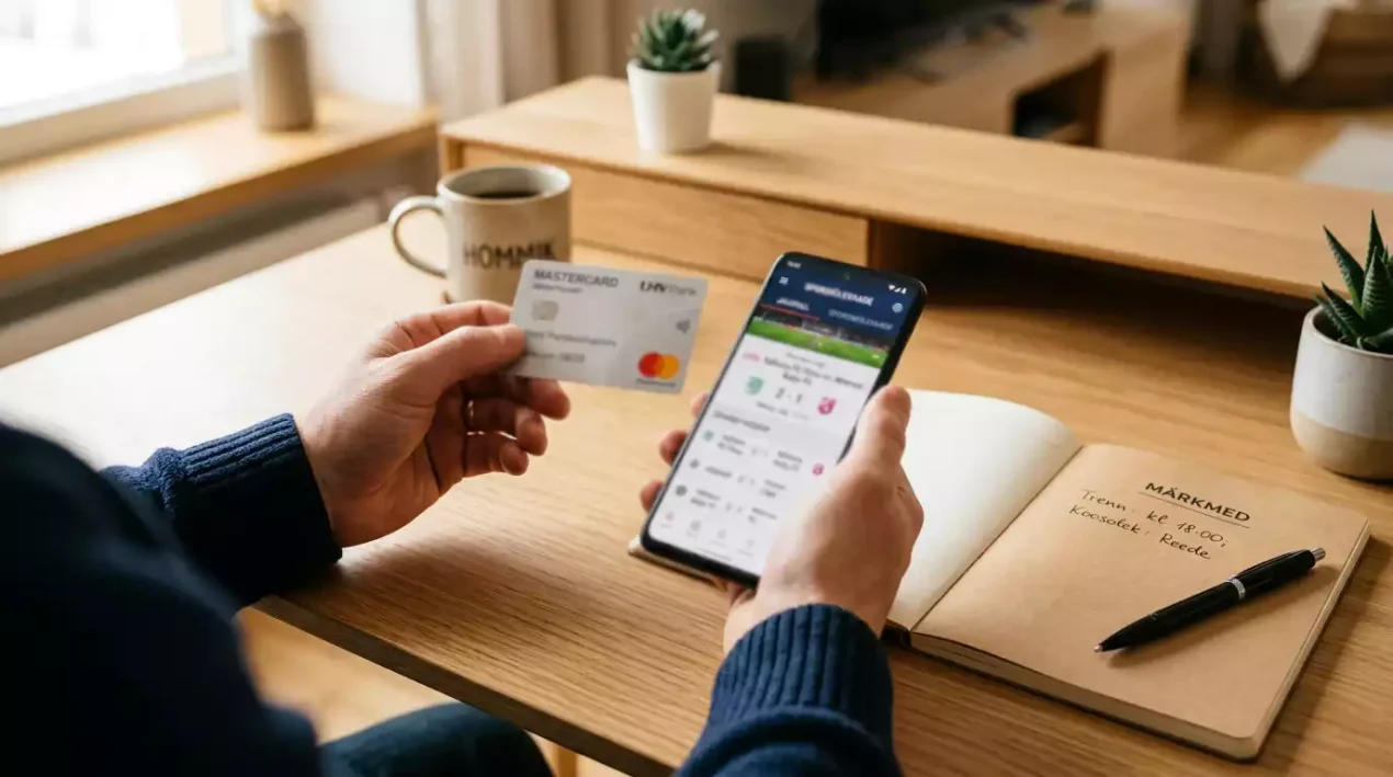 Mastercard kihlveod algajatele: esimesest sissemaksest kuni esimese panuseni